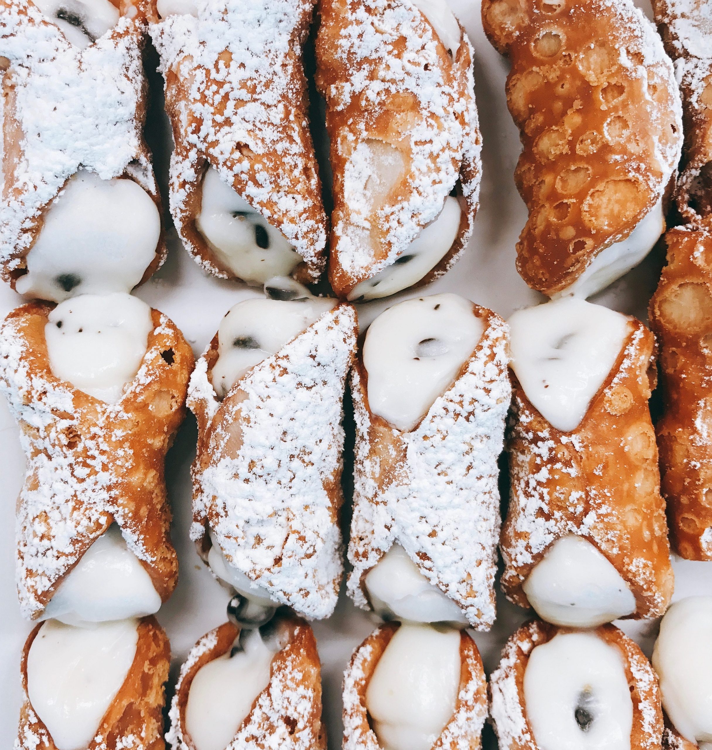 Cannoli, pasticceria mignon